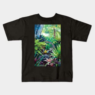 Botanic Gardens Bromeliads Kids T-Shirt